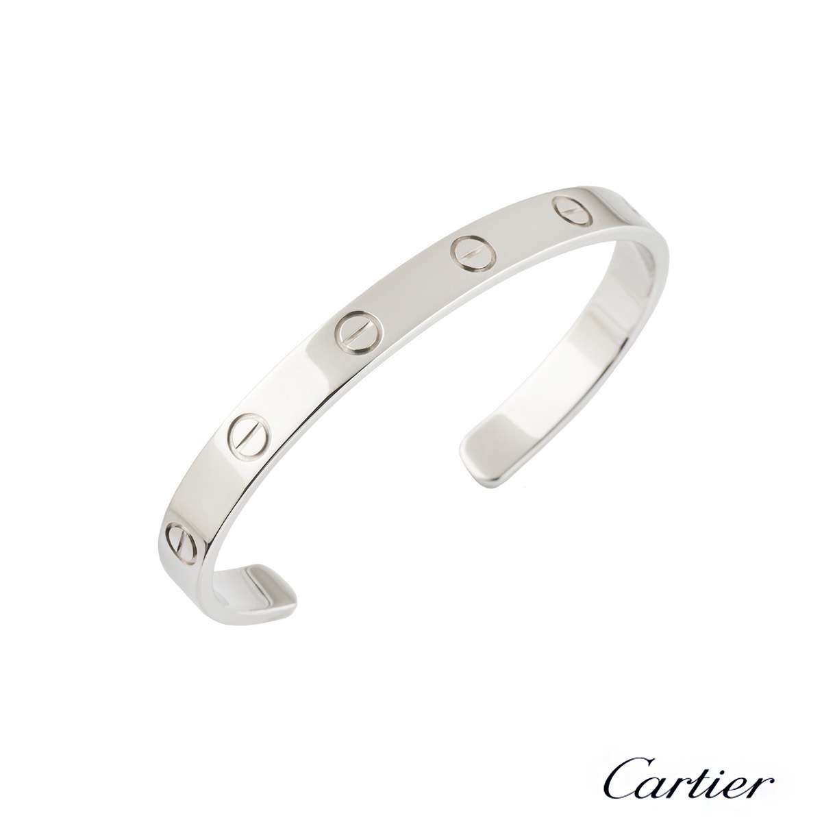 Cartier Love Cuff Bracelet Size 17 